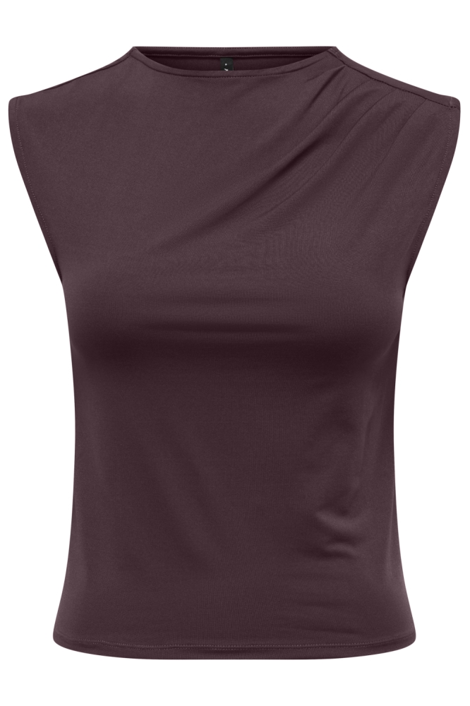 Only bordeaux dames top | Vooraanzicht