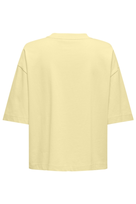 Only gele dames t-shirt | Achteraanzicht