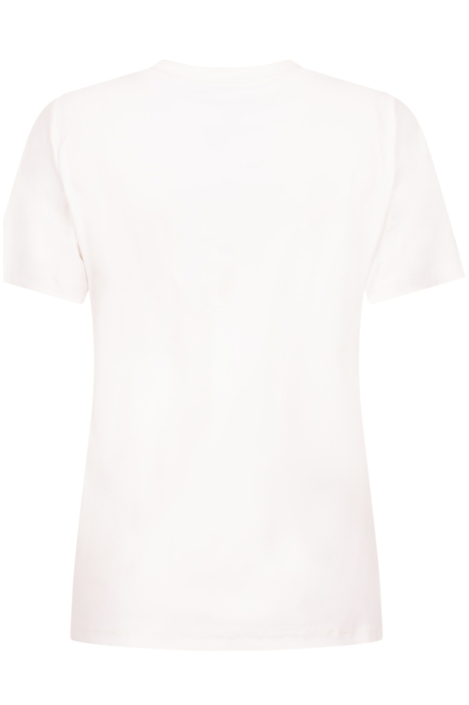 Zoso witte dames t-shirt | Achteraanzicht