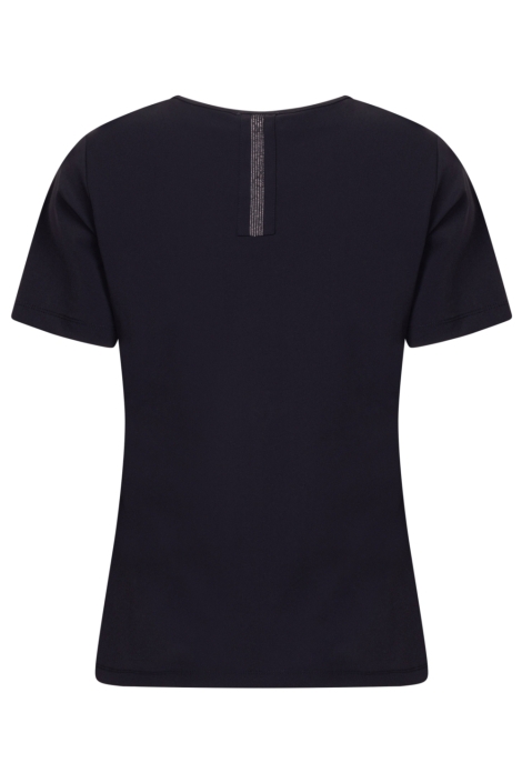 Zoso blauwe dames t-shirt | Achteraanzicht