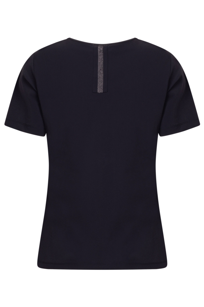 Zoso blauwe dames t-shirt | Achteraanzicht