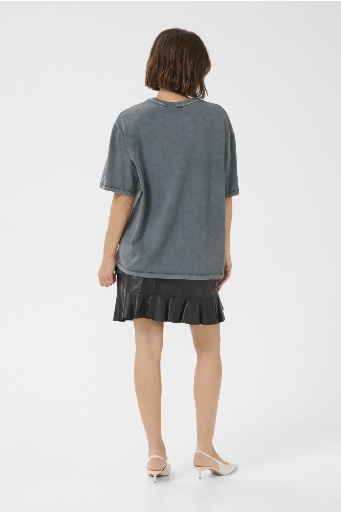 Culture grijze dames t-shirt | Model