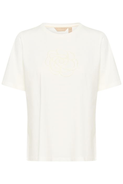 Culture witte dames t-shirt | Vooraanzicht