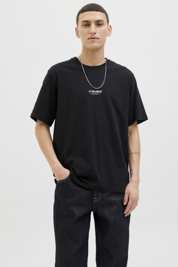Jack & Jones T-shirt JJESOHO TEE SS CREW NECK NOOS 12278787 Black