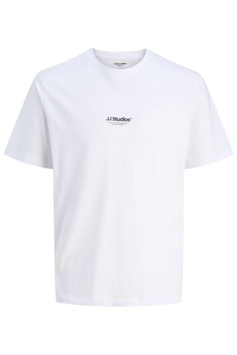 Jack & Jones witte heren t-shirt | Vooraanzicht
