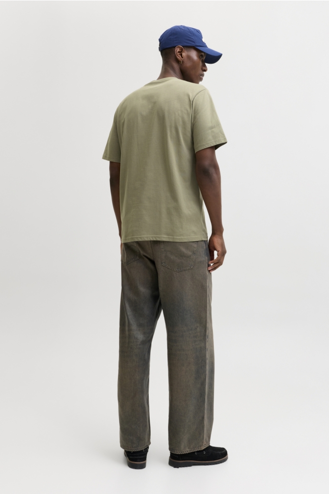 Jack & Jones groene heren t-shirt | Model