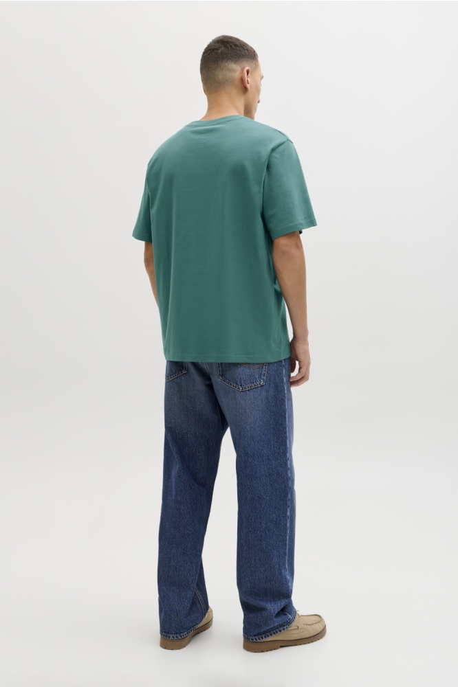 Jack & Jones groene heren t-shirt | Model