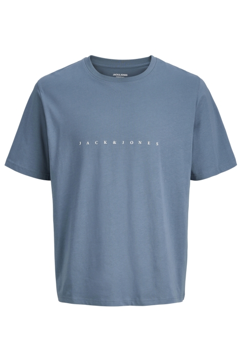 Jack & Jones blauwe heren t-shirt | Vooraanzicht