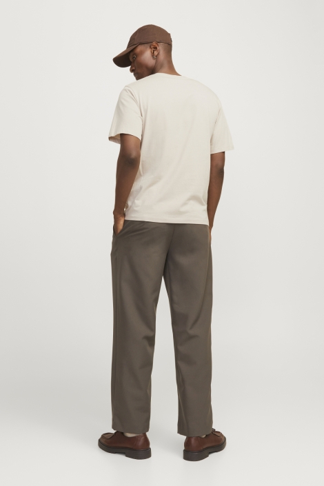Jack & Jones beige heren t-shirt | Model