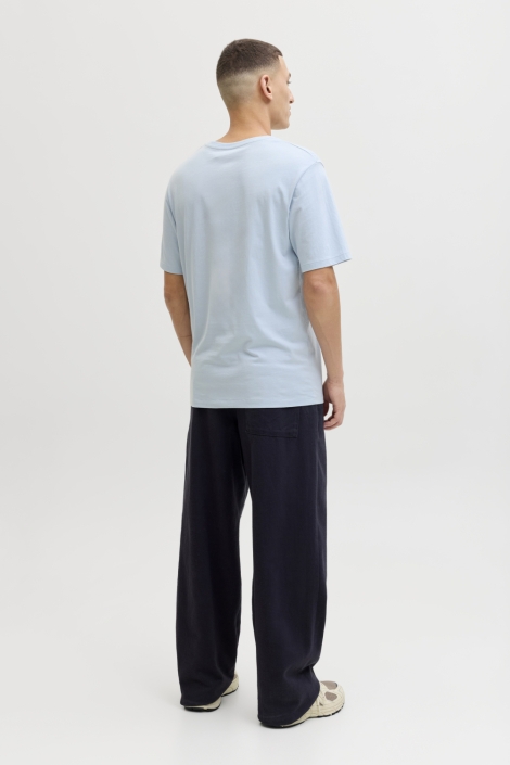 Jack & Jones blauwe heren t-shirt | Model