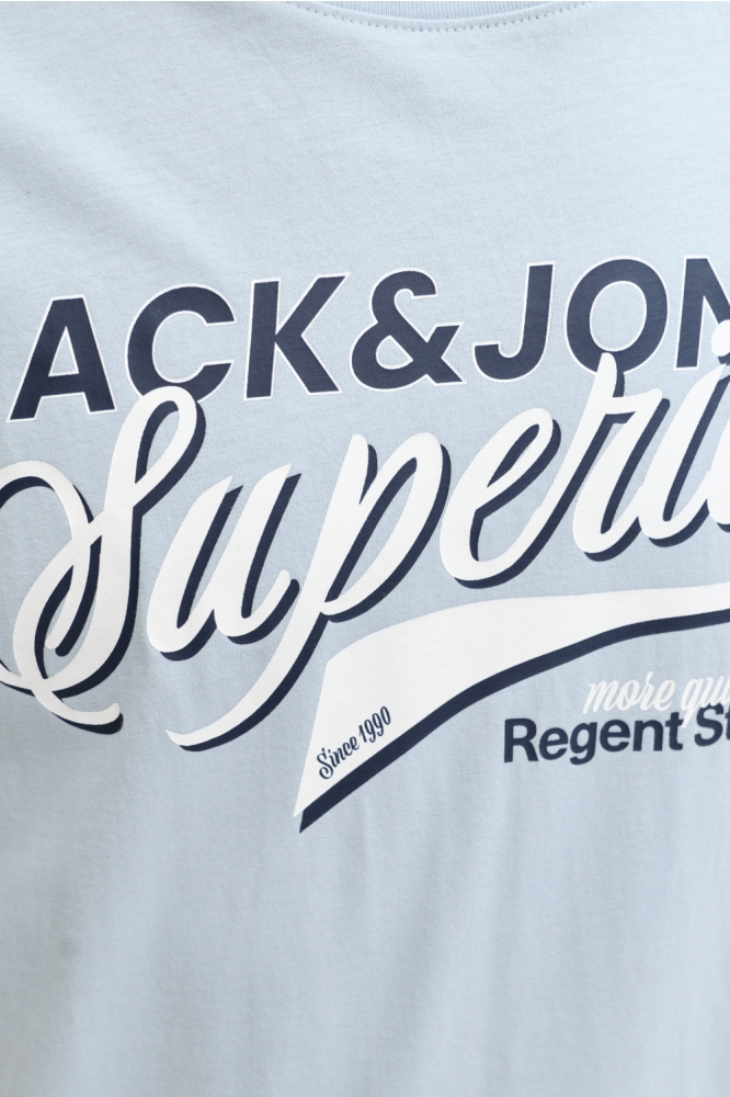 Jack & Jones blauwe heren t-shirt | Kleurstaal