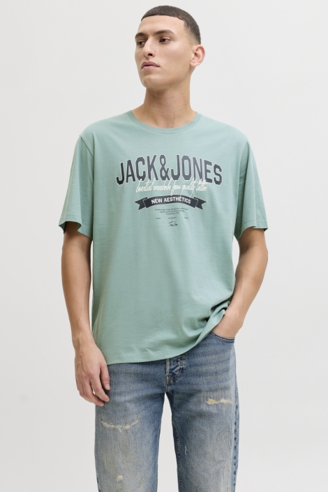 Jack & Jones groene heren t-shirt | 