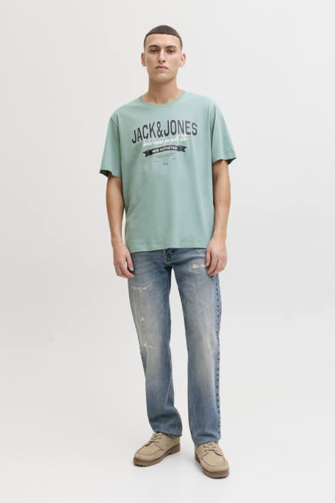 Jack & Jones groene heren t-shirt | 