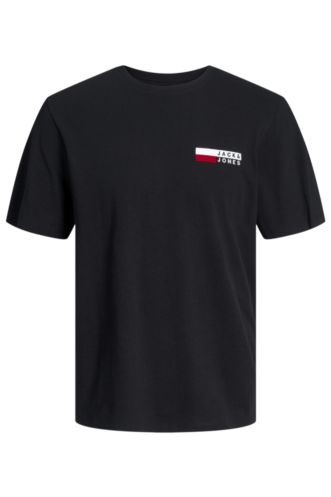 Jack & Jones zwarte heren t-shirt | Vooraanzicht