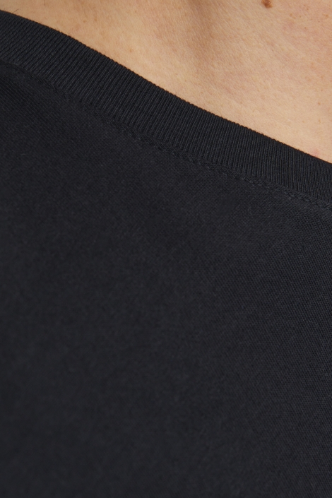 Jack & Jones zwarte heren t-shirt | Kleurstaal