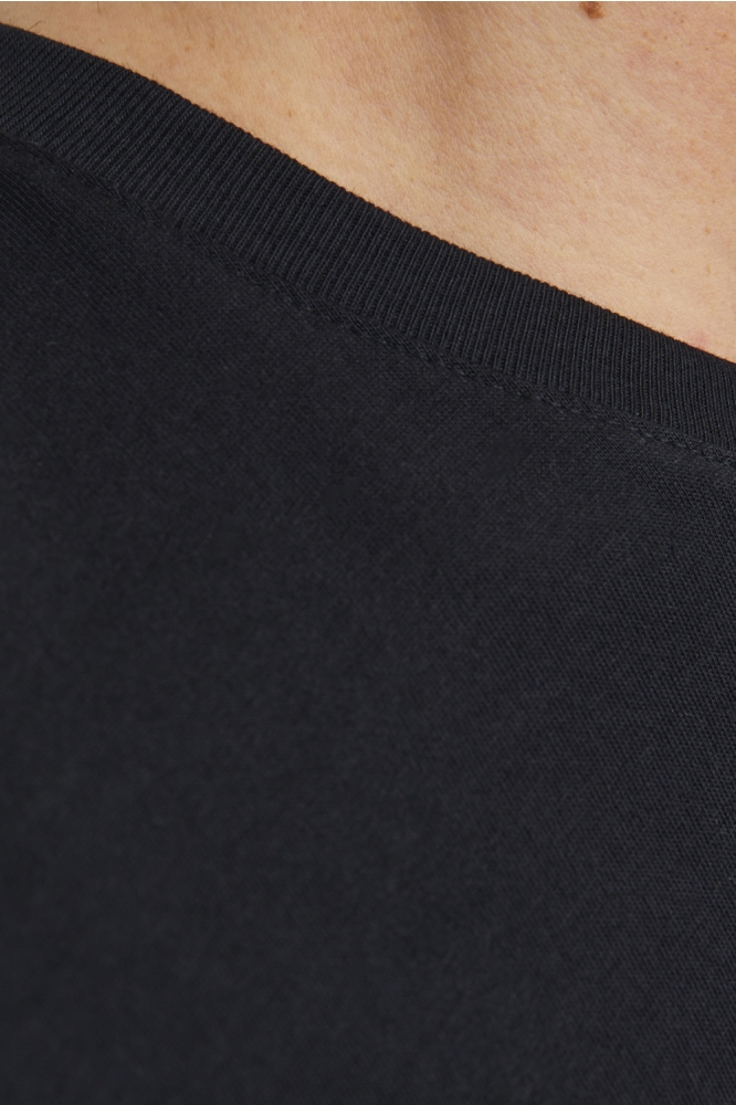 Jack & Jones zwarte heren t-shirt | Kleurstaal