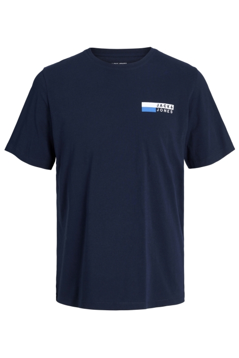 Jack & Jones blauwe heren t-shirt | Vooraanzicht