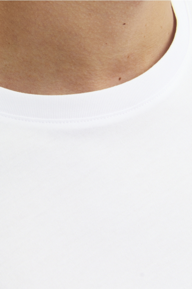 Jack & Jones witte heren t-shirt | Kleurstaal