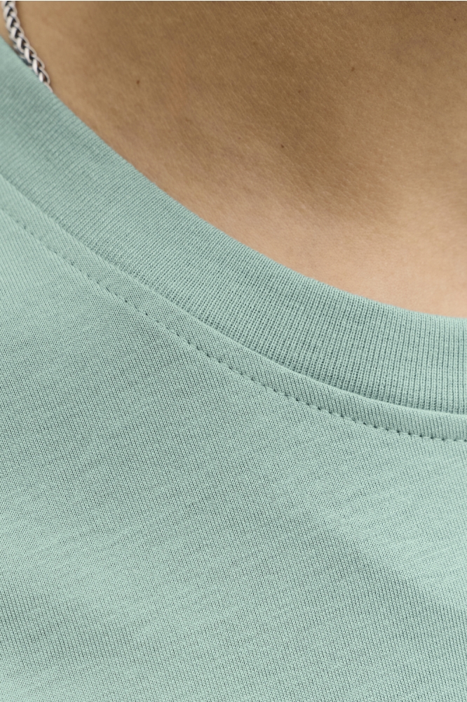 Jack & Jones groene heren t-shirt | Close up