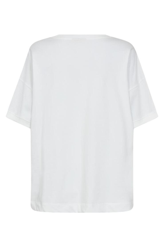 Freequent witte dames t-shirt | Achteraanzicht