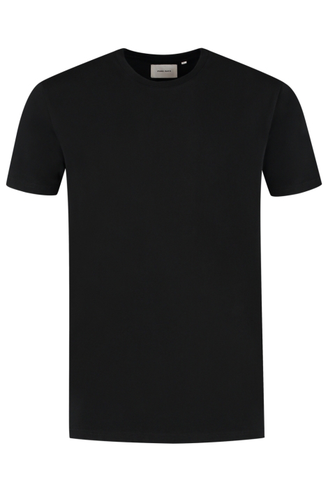 Pure Path zwarte heren t-shirt | Vooraanzicht