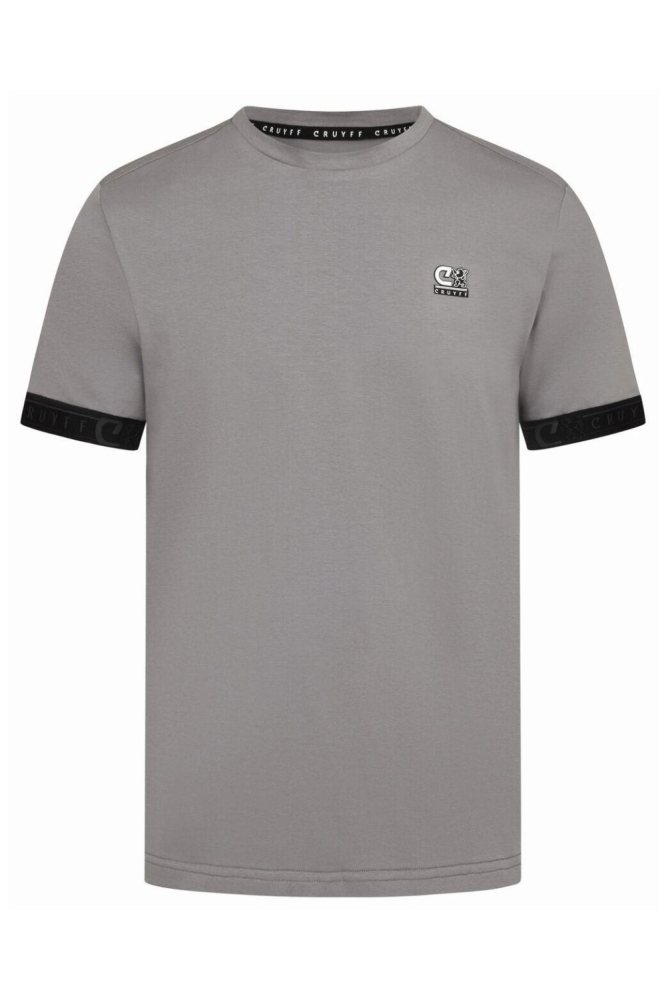 Cruyff grijze heren t-shirt | Vooraanzicht