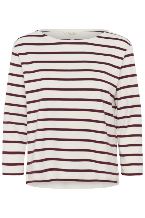 Part Two ecru dames t-shirt | Vooraanzicht