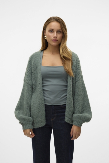 Vero Moda VMMAYBE LS OPEN CARDIGAN NOOS 10273101 LAUREL WREATH