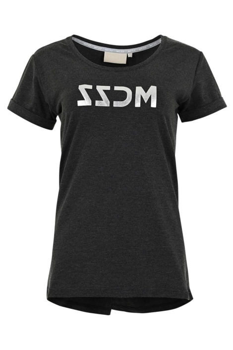 Maicazz grijze dames t-shirt | Vooraanzicht