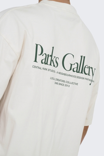Only & Sons T-shirt ONSPARKER SS LOOSE TEE 22035566 GARDENIA/PARKS GALLERY