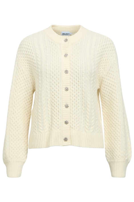 Object beige dames vest | Vooraanzicht