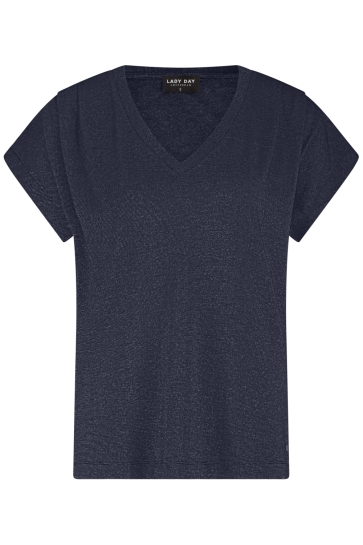 Lady Day T-shirt KATHY T SHIRT L21 508 2753 BLUE
