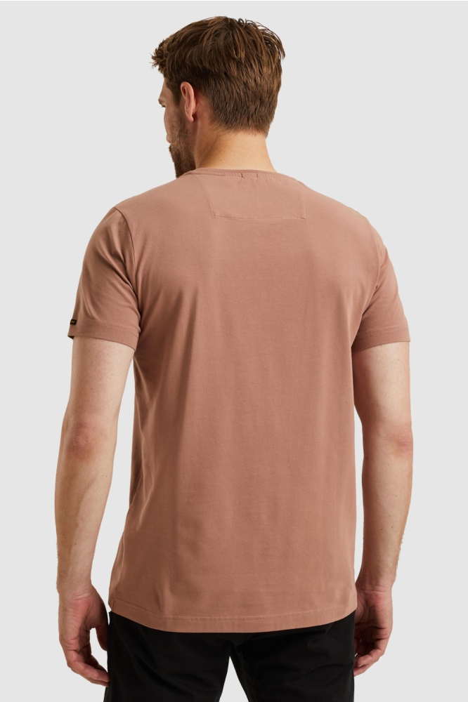 PME legend roze heren t-shirt | Model achteraanzicht