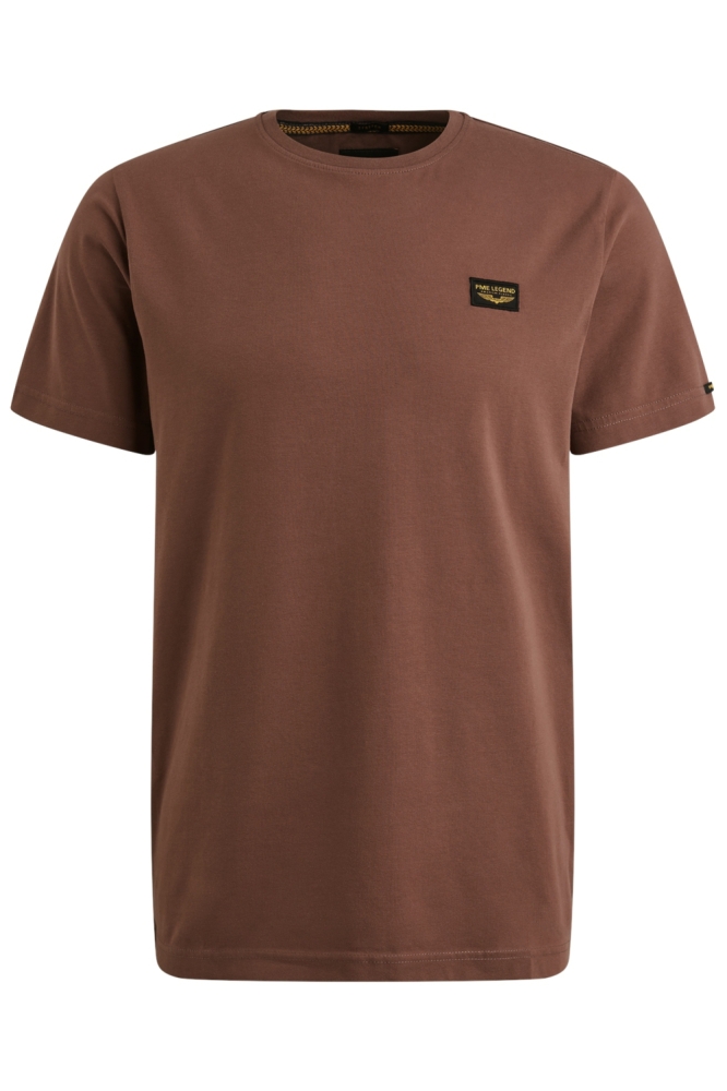 PME legend bruine heren t-shirt | Vooraanzicht