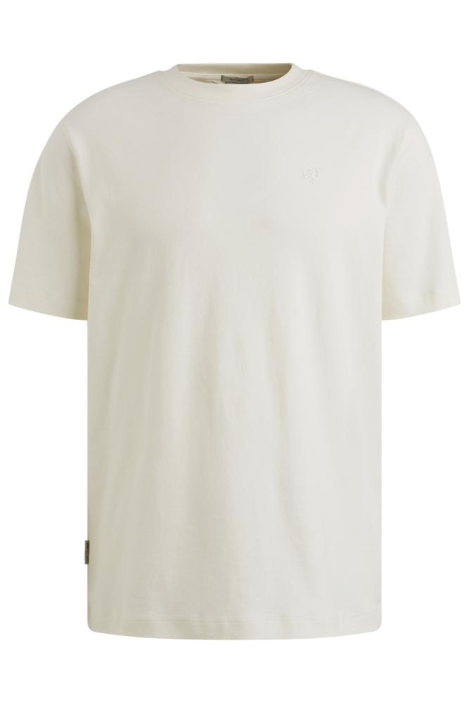 Cast Iron witte heren t-shirt | Vooraanzicht