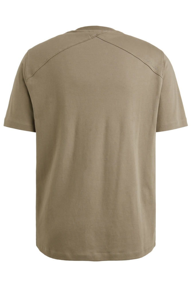Cast Iron groene heren t-shirt | Achteraanzicht