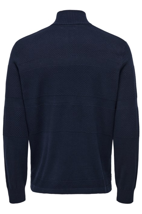 Only & Sons blauwe heren vest | Achteraanzicht