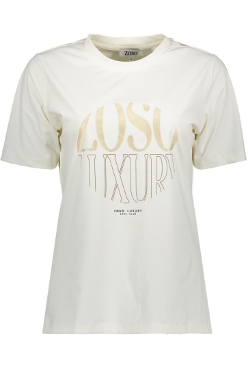 Zoso T-shirt SELMA 255 0005 OFF WHITE