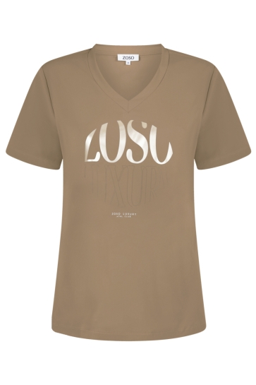 Zoso T-shirt SELMA 255 1110 CAMEL