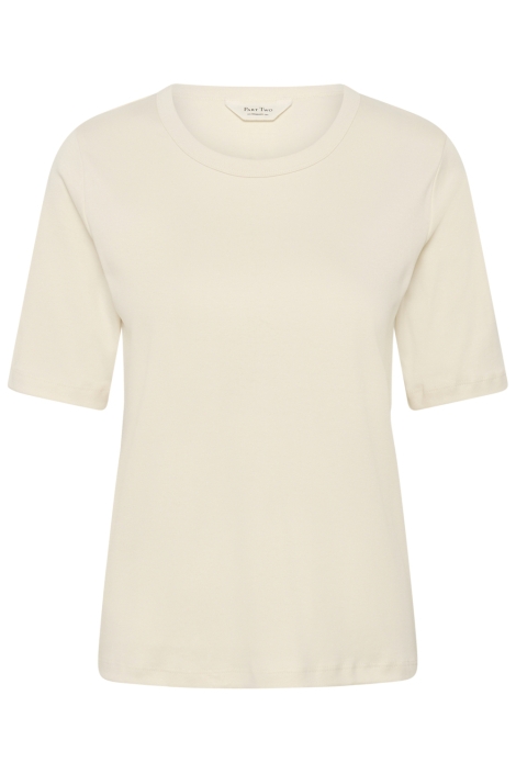 Part Two ecru dames t-shirt | Vooraanzicht