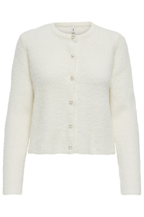 Only witte dames vest | Vooraanzicht