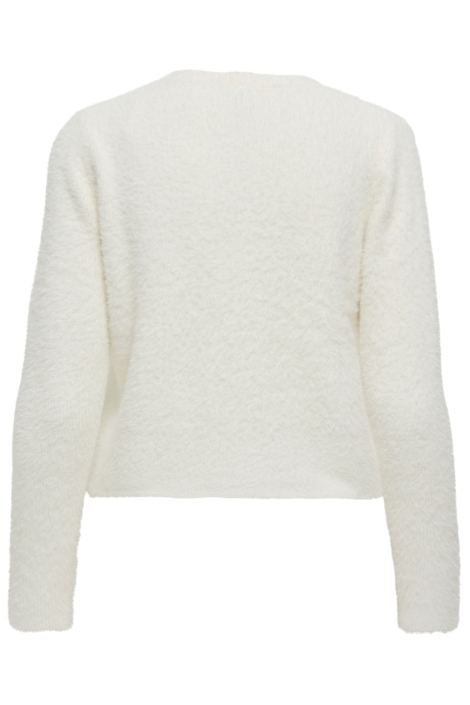 Only witte dames vest | Achteraanzicht