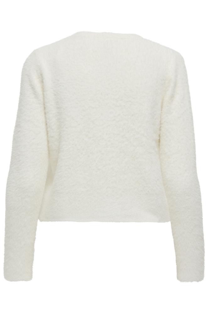Only witte dames vest | Achteraanzicht