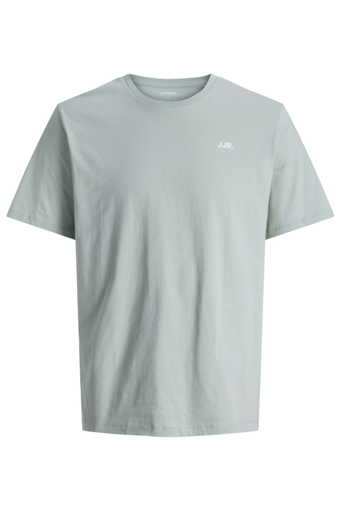 JJ Rebel groene heren t-shirt | Vooraanzicht