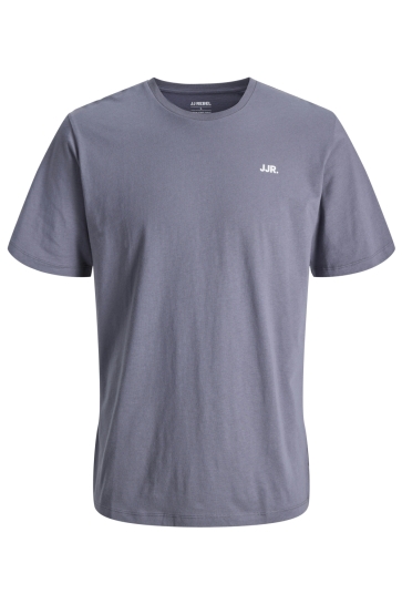 JJ Rebel T-shirt JREBREBEL LOGO TEE SS CREW NECK NOO 12263850 FOLKSTONE GRAY