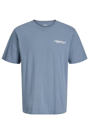 JJ Rebel JREBZACK TEE SS CREW NECK NOOS 12279441 FADED DENIM