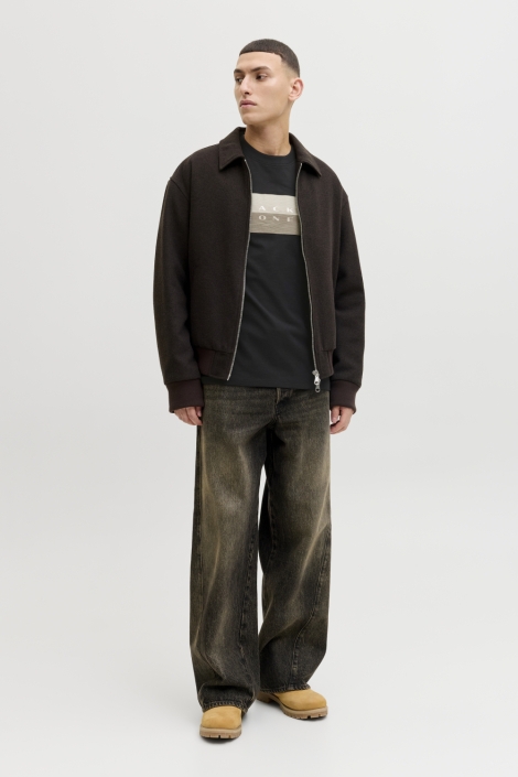 Jack & Jones zwarte heren t-shirt |