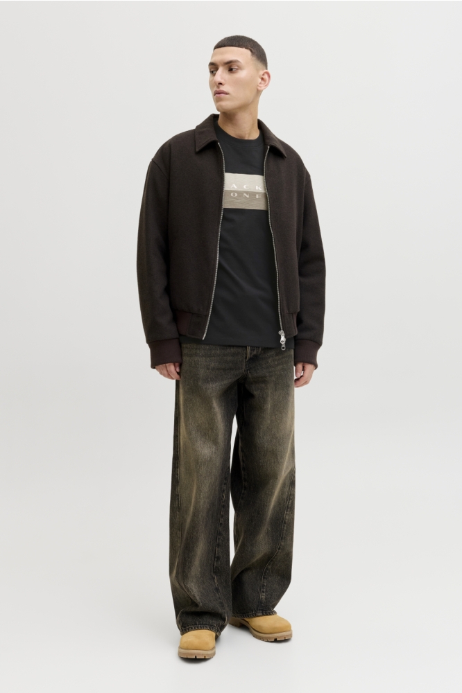 Jack & Jones zwarte heren t-shirt |