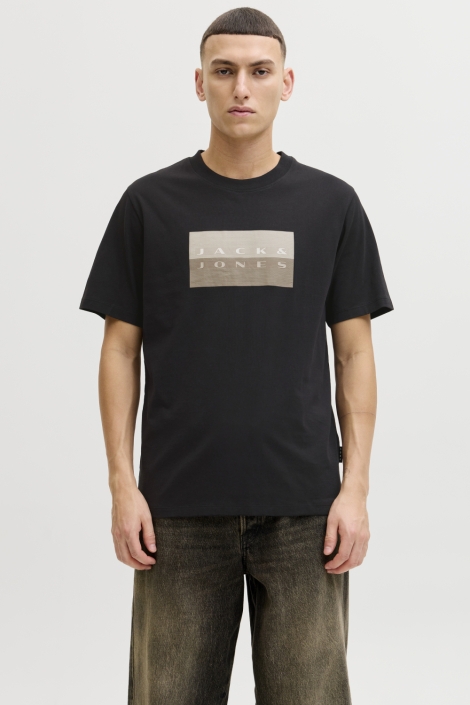Jack & Jones zwarte heren t-shirt |
