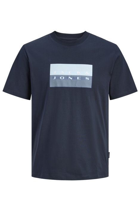 Jack & Jones blauwe heren t-shirt | Vooraanzicht